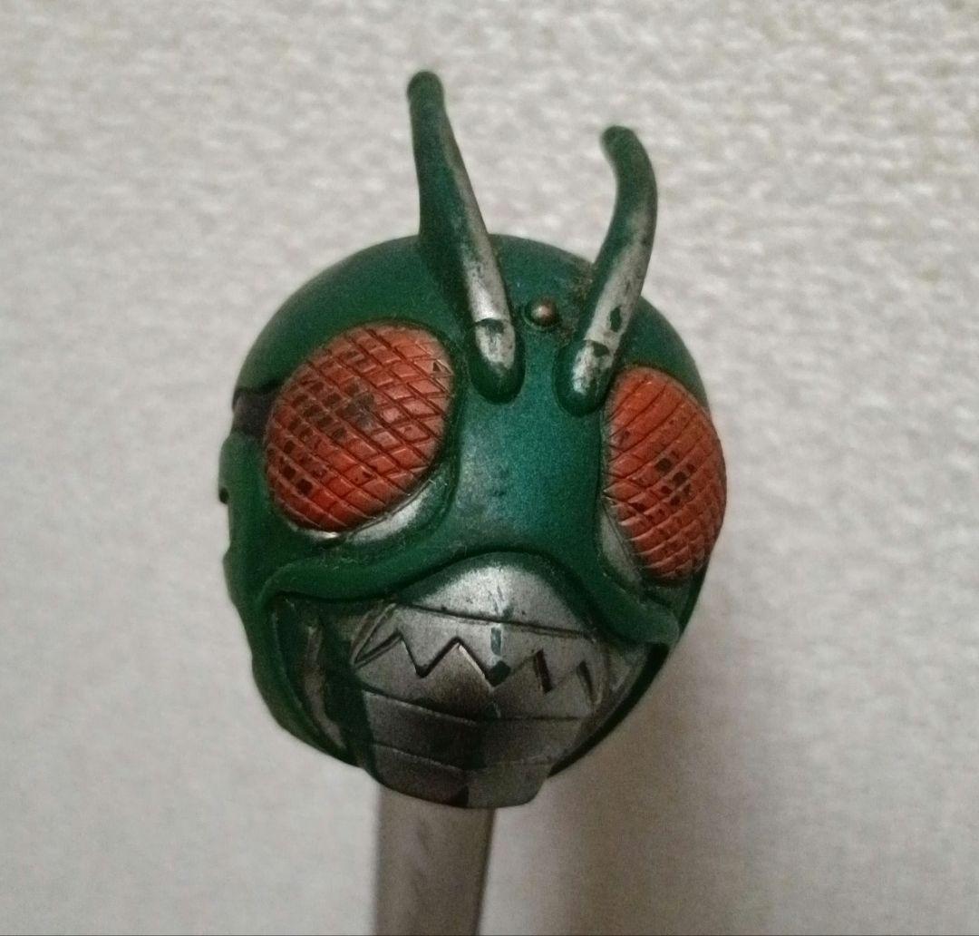 ポピー製 スカイライダー 面取れ 面替え ソフビ フィギュア　仮面取れ