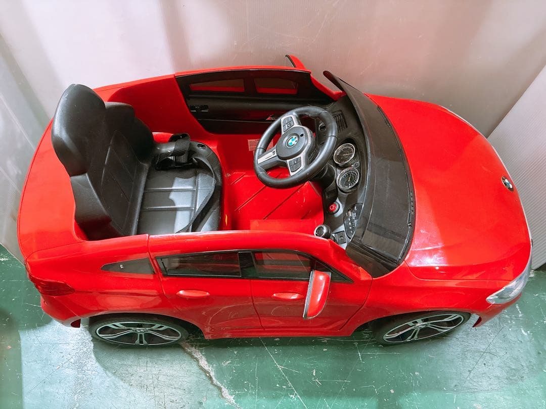 BMW 6 GT 電動乗用カー キッズカー 乗用玩具 レッド BMW正規デザイン