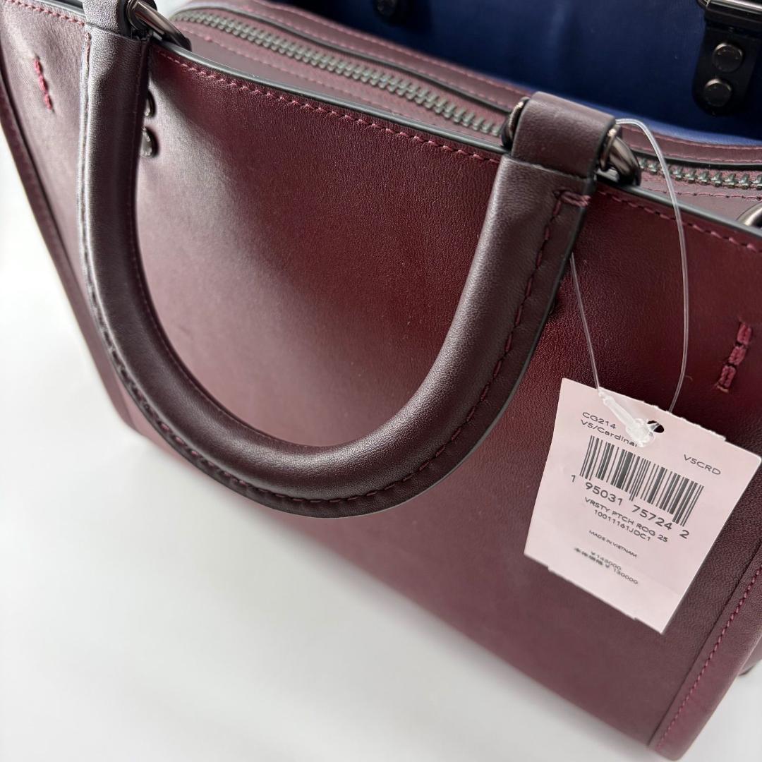 16445✨新品タグ付き✨COACH ローグ25 ヴァーシティ パッチ 2way