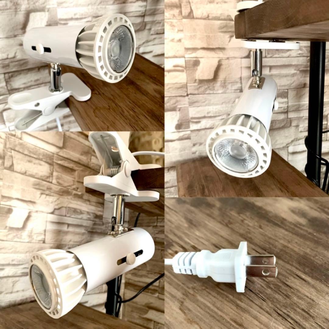 15W植物育成ライトGrowLight 6000K 3個ライトクリップ3個