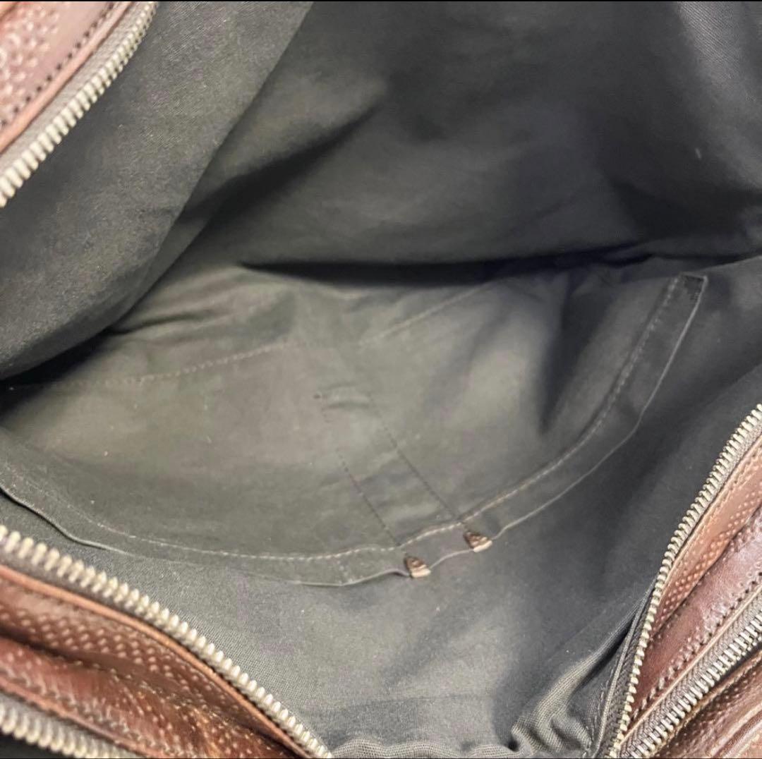 【希少】ダニエル&ボブ　レザー　ヴィンテージ加工　ビジネスバッグ