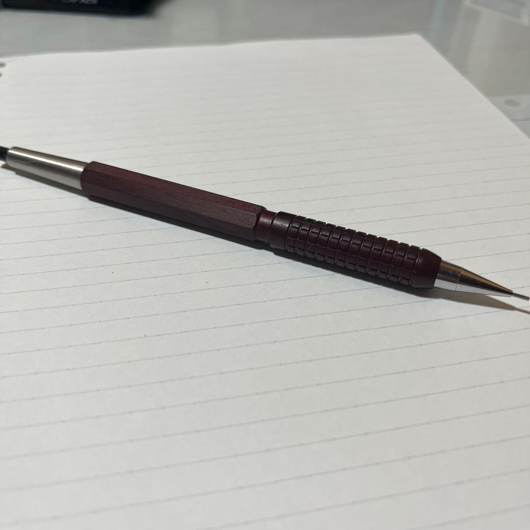 シャープタンク PG5カスタム レッド シャーペン 木軸0.5mm - メルカリ