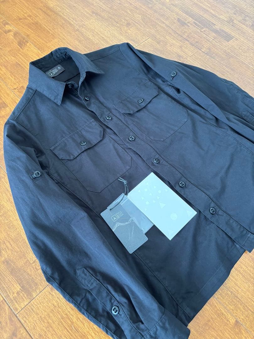 TRIPLE AUGHT DESIGN OVERLAND SHIRT シャツ 黒-人気商品 - 価格