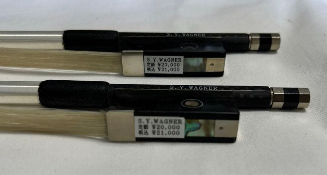 新品WAGNER 弓４本とハードケースをセット(Vn２本.Vla１本.Vc１本)