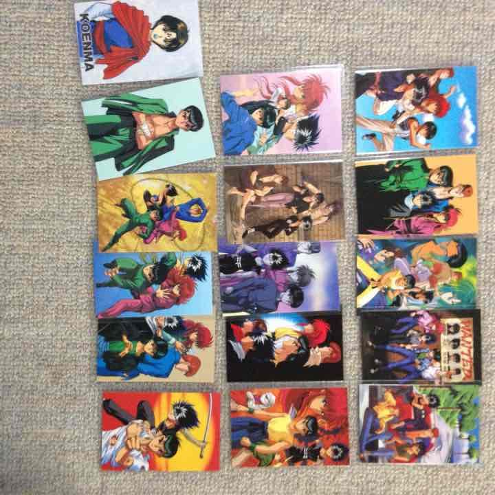 幽遊白書 ラミネート バラ売り