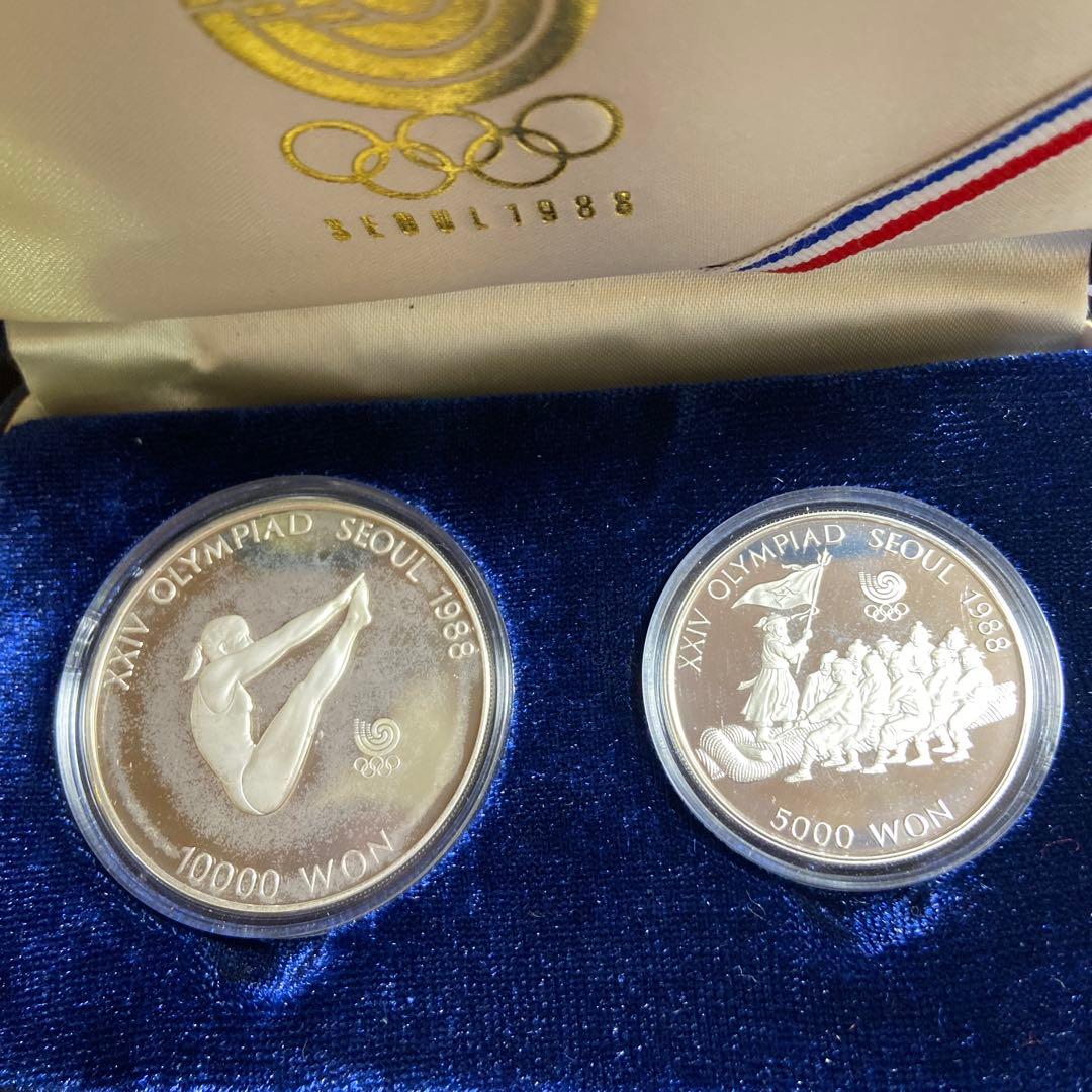 1988年レア商品【ソウルオリンピック記念硬貨6枚セット】