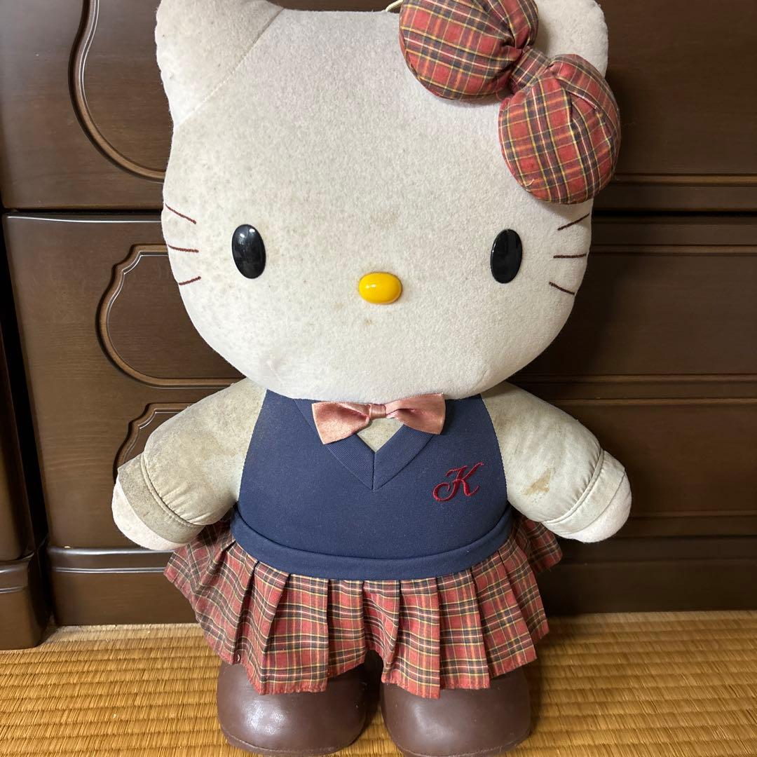 希少レアハローキティダニエル髙島屋制服ぬいぐるみ平成レトロ