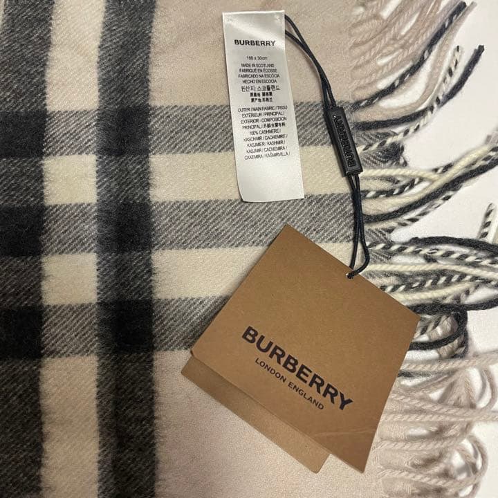 BURBERRY カシミヤ100 マフラー Burberrys バーバリー マフラー