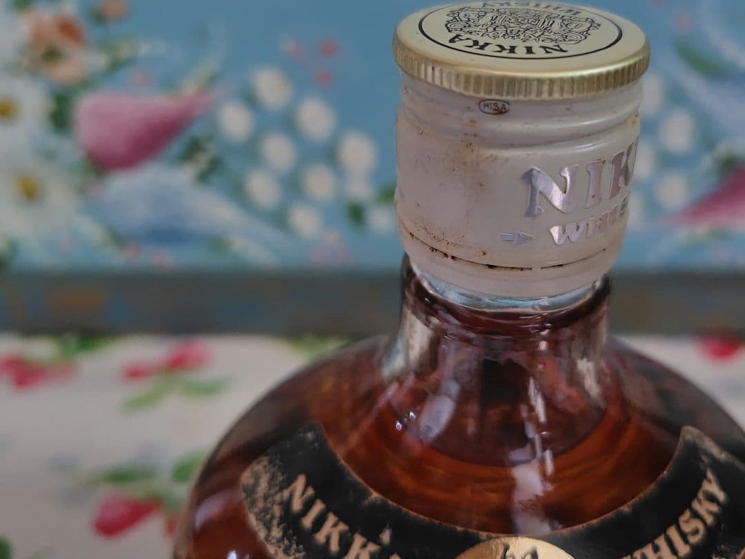 貴重 金属製 NIKKA WHISKY ニッカウヰスキー 鎧 兜 侍 将軍