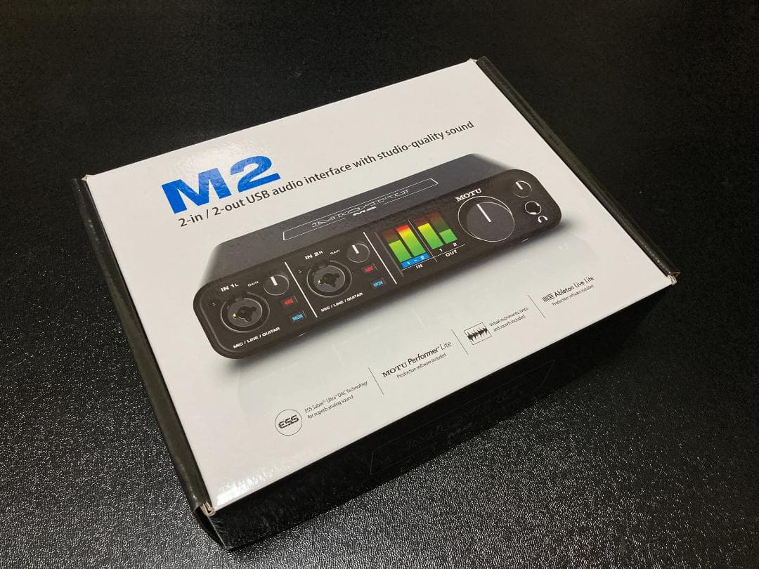 ファッション MOTU M2 オーディオインターフェイス MOTU M2 オーディオ