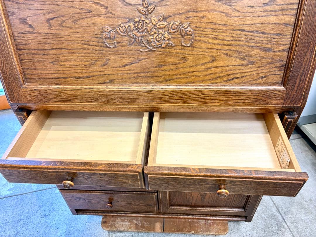 カントリーハウス ライティングビューロー 三越家具 ブルージュ 英国