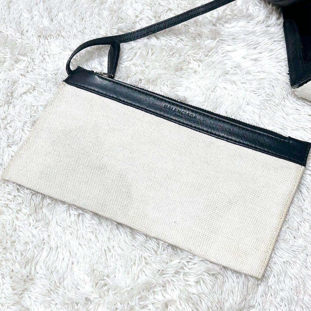 バレンシアガ カバスS トートバッグ キャンバス アイボリー