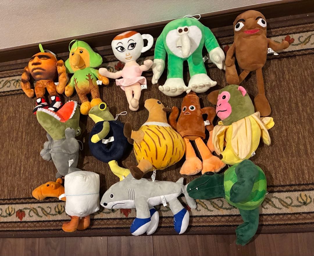 新品　イタリアンブレインロット　ぬいぐるみ　15体　まとめ売り