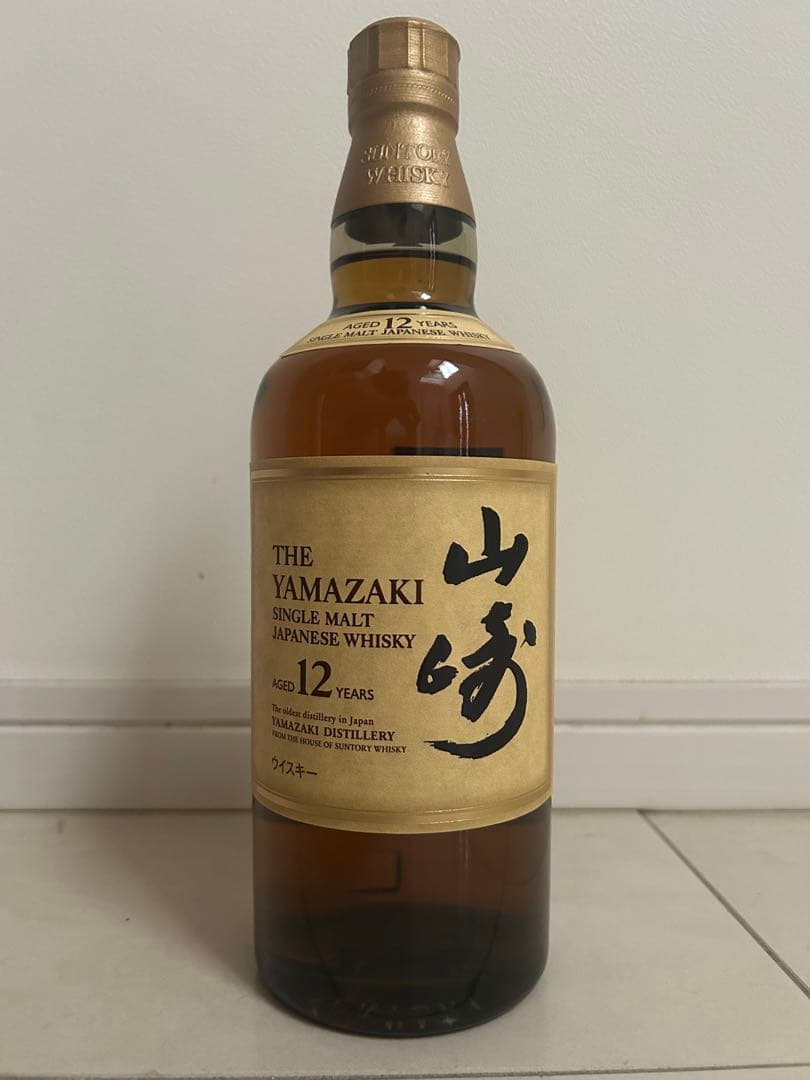 山崎 12年 シングルモルトウイスキー 700ml新品未開封 U1804】ウイスキー 山崎 12年 シングルモルト 700ml 43度