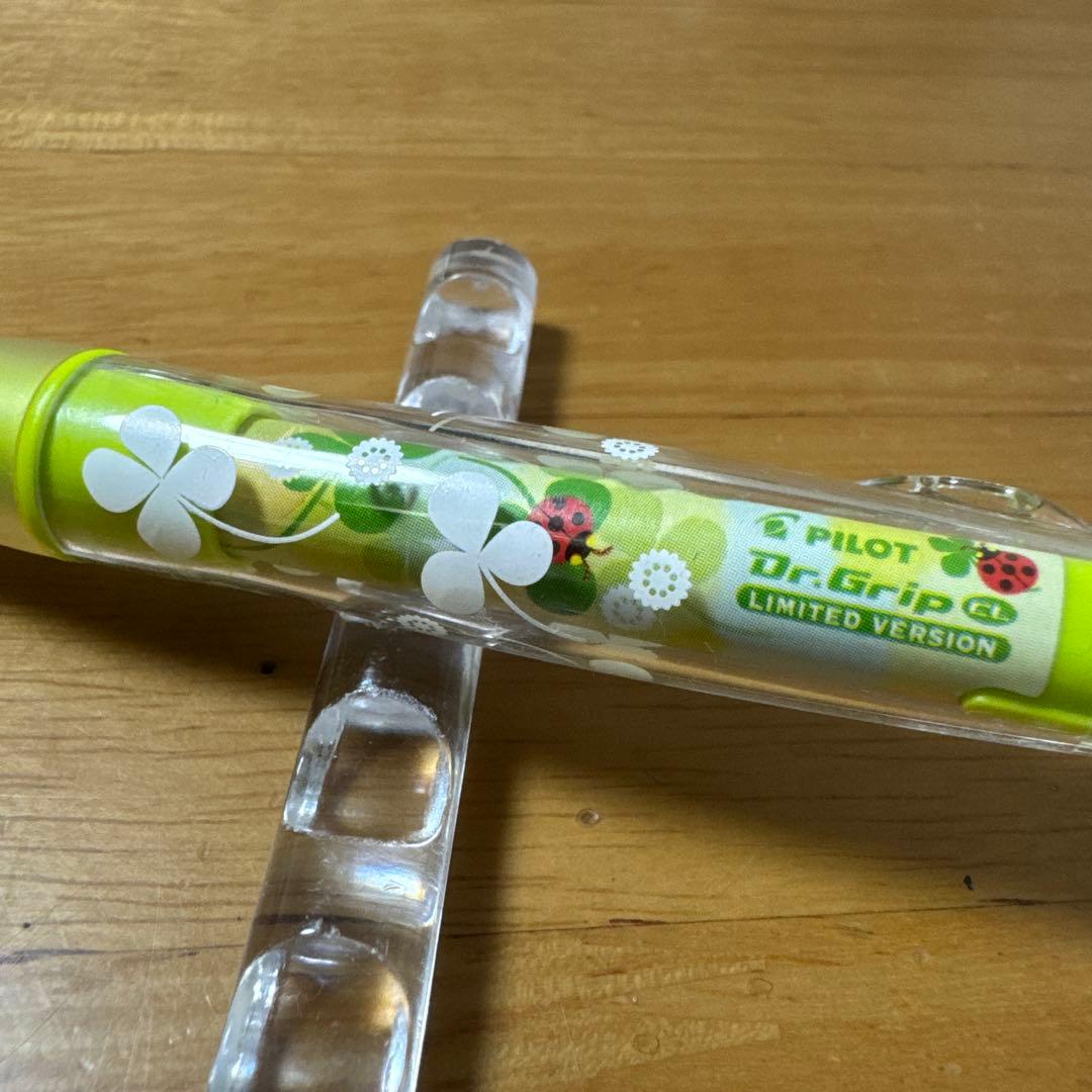 限定 パイロット ドクターグリップ てんとう虫 シャーペン 0.5mm 2009
