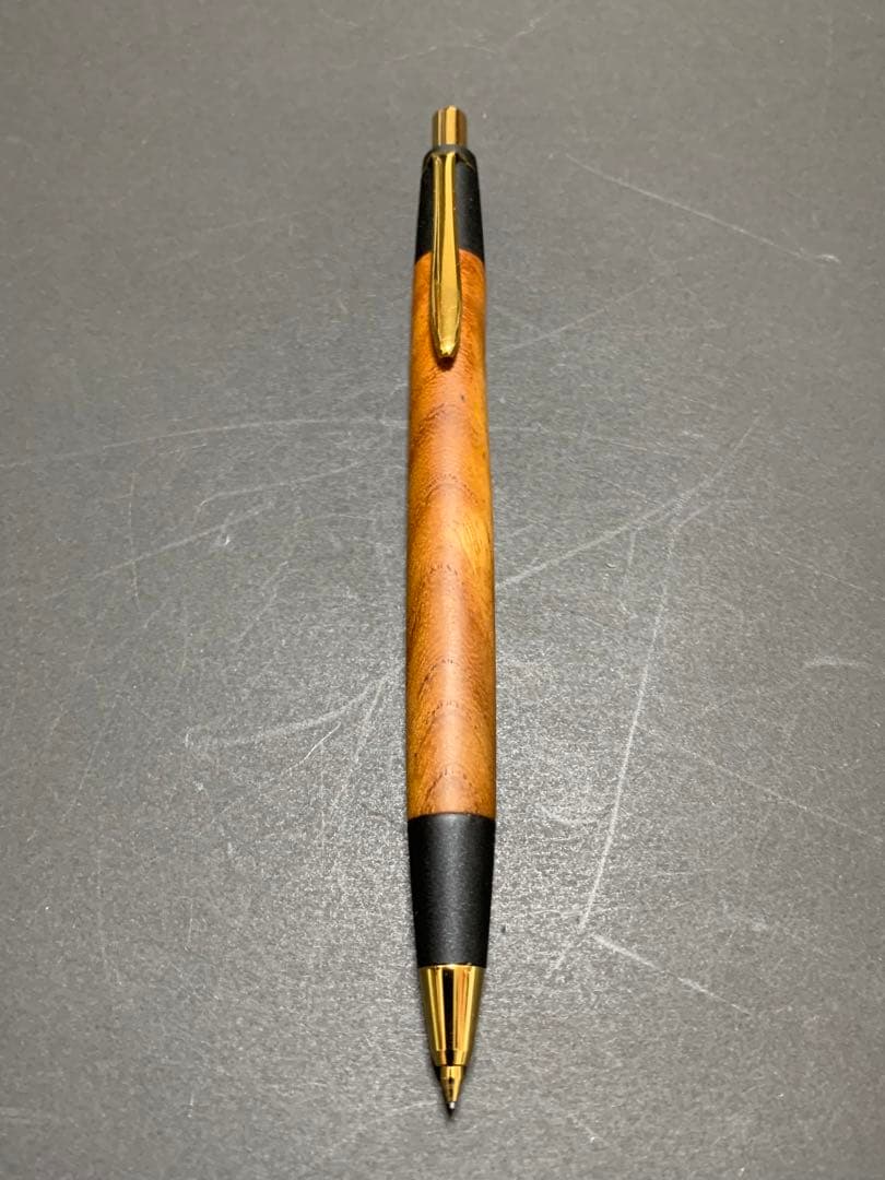 野原工芸 シャーペン 欅 旧固定金具 本物 野原工芸 シャーペン 欅 旧