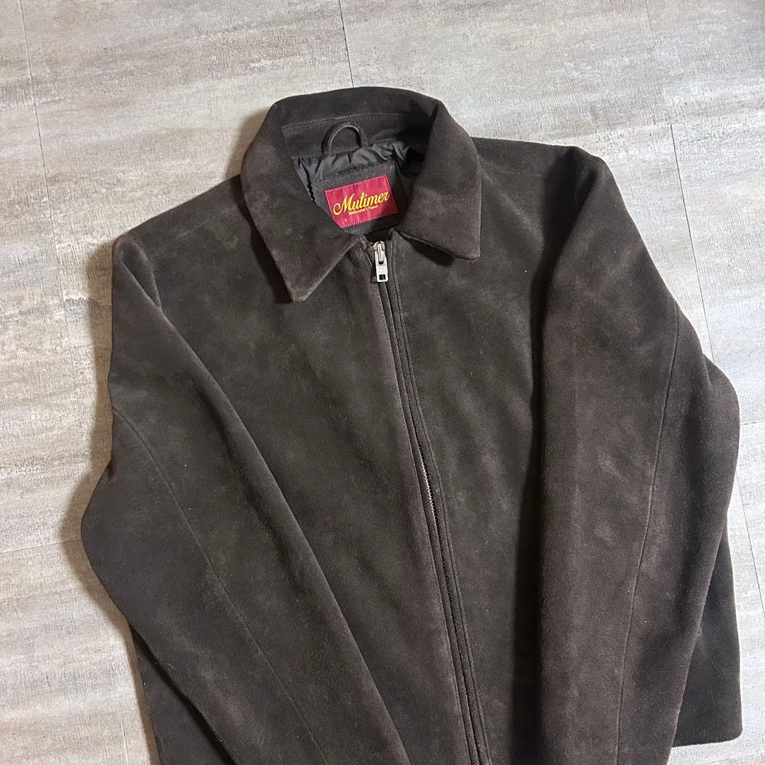 完売品 Mutimer SUEDE DINNER JACKET BROWN S