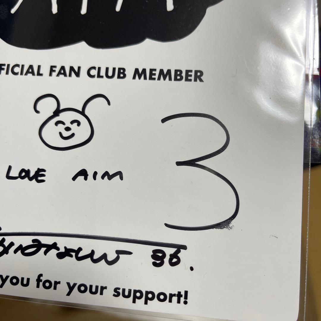 新品・未開封 あいみょん AIM限定 直筆サイン入り色紙&非売品Tシャツ