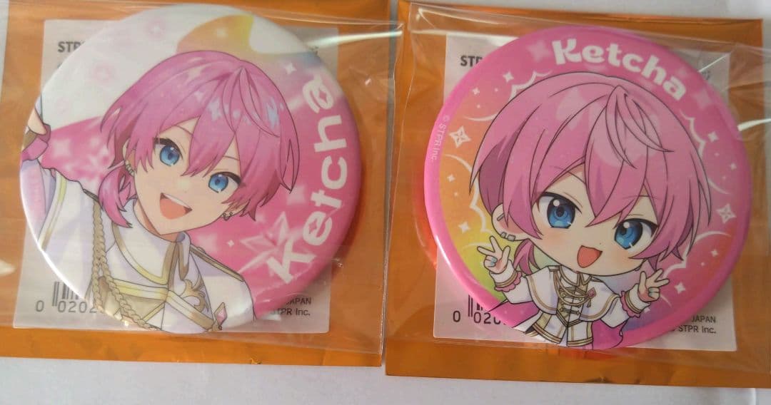 AMPTAK×COLORS AMPTAK けちゃくん すとふぇす 缶バッジ② - メルカリ