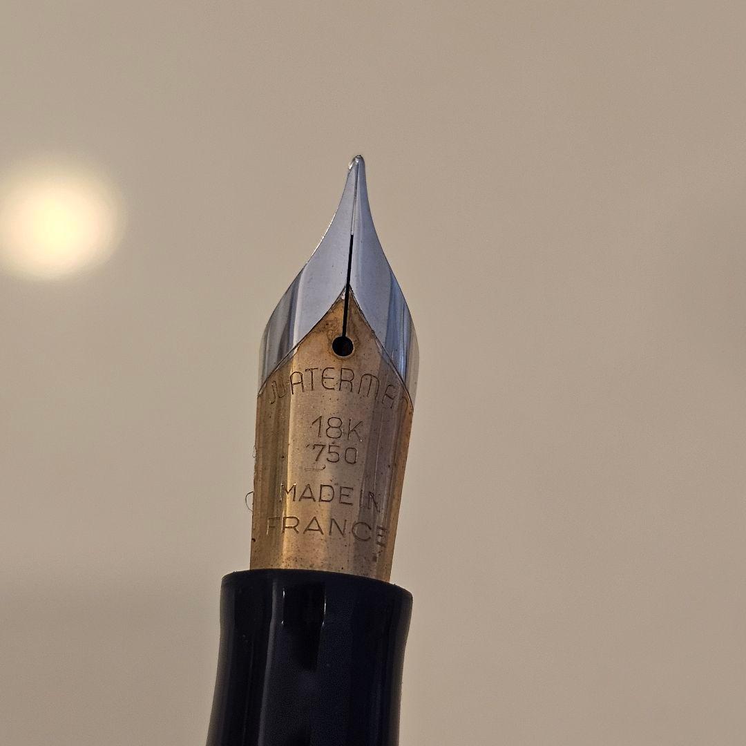 WATERMAN ヴィンテージ万年筆 18K Argent Classic WATERMAN