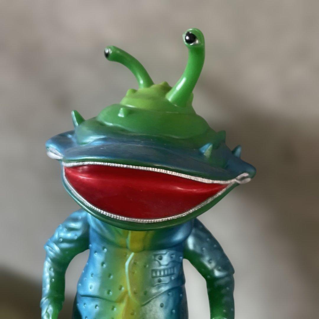 カネゴン　ソフビ　当時物　円谷プロ