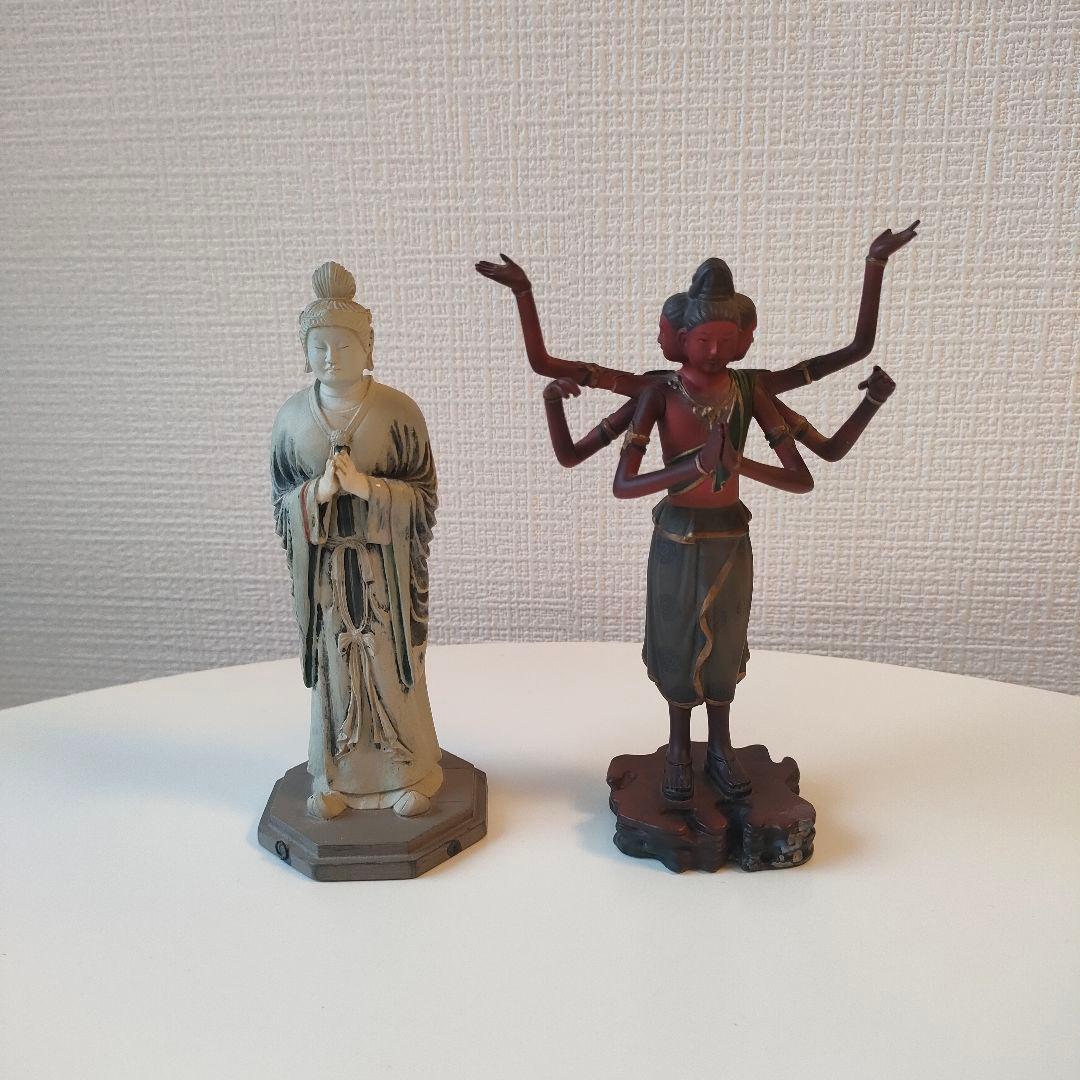 海洋堂　阿修羅像 月光菩薩　フィギュア