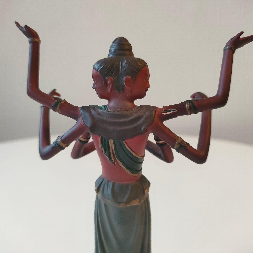 海洋堂　阿修羅像 月光菩薩　フィギュア