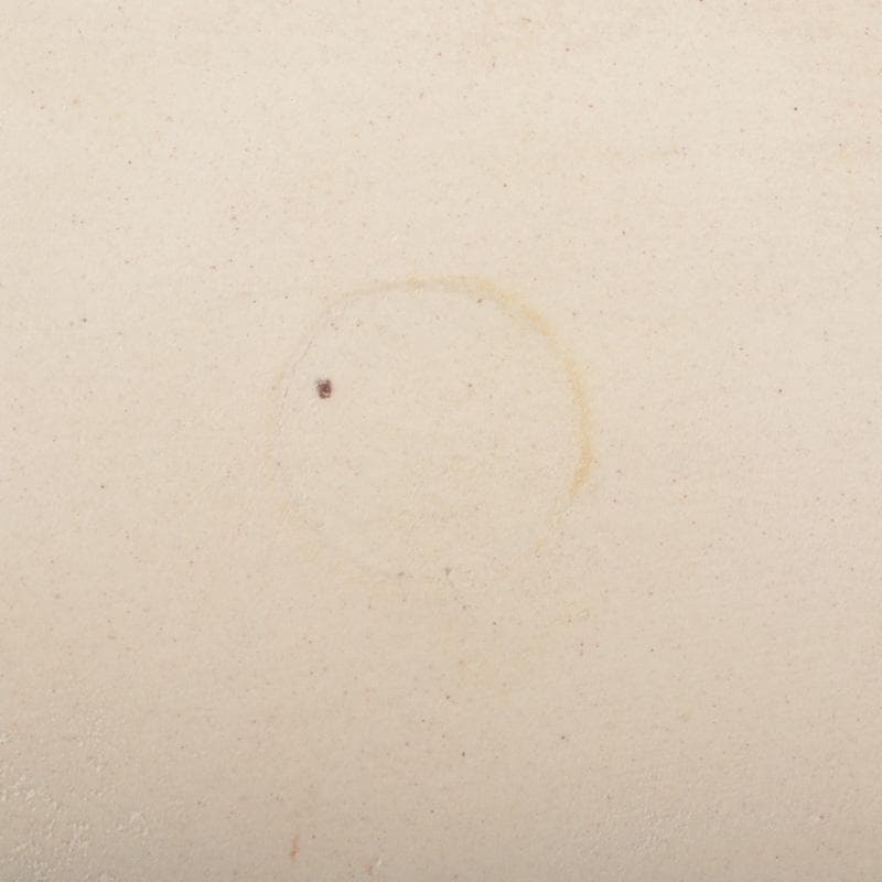 大東製陶 色絵草鳥文 四方鉢 共布 時代箱付 C 6677