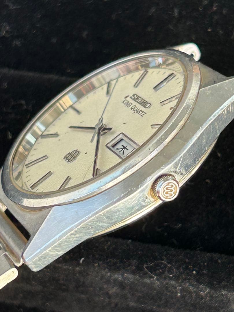 SEIKO KING QUARTZ 腕時計 メンズ 141749