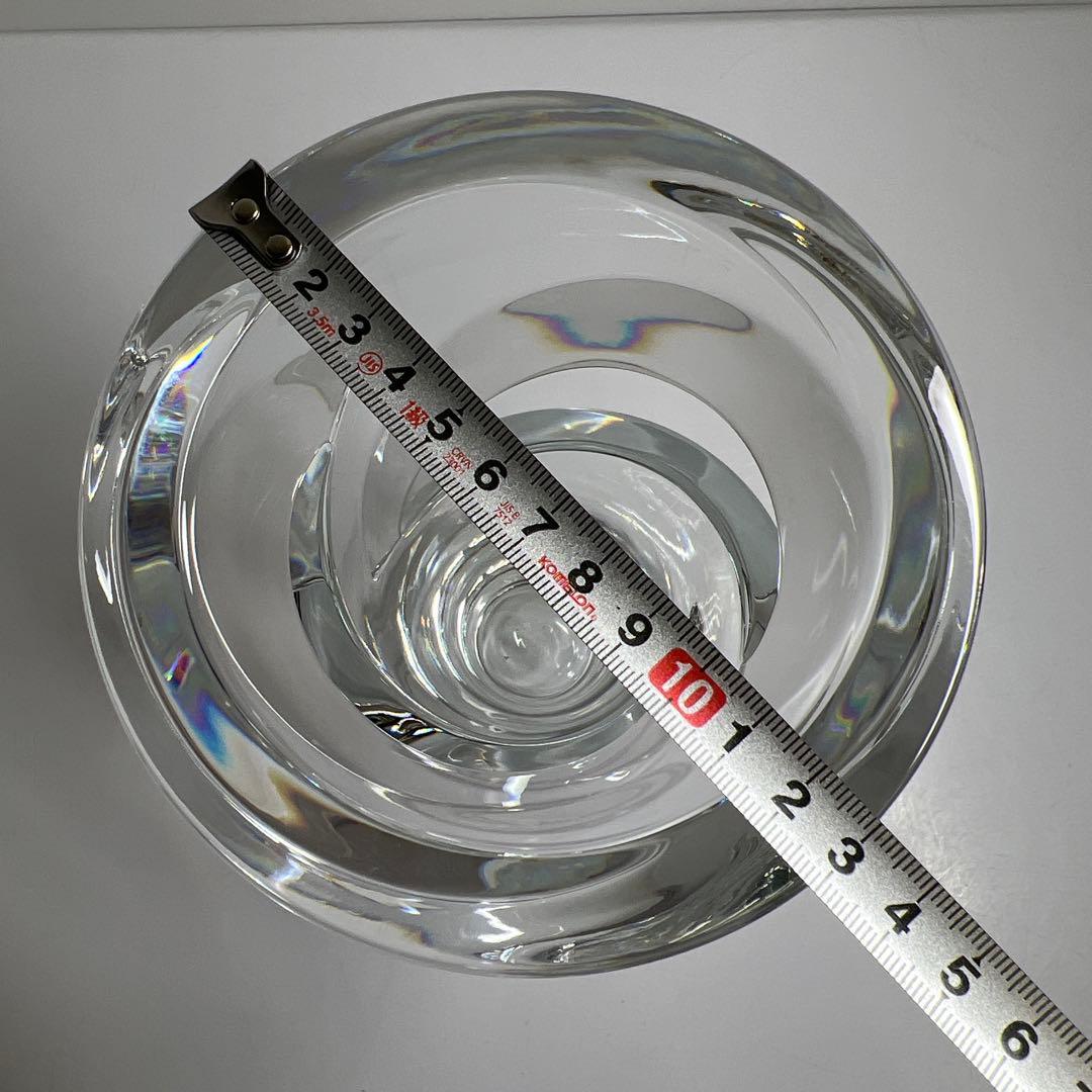 バカラ トルネード 花瓶 高さ22.8㎝ 東Y7-1119☆1Fトトコ - メルカリ