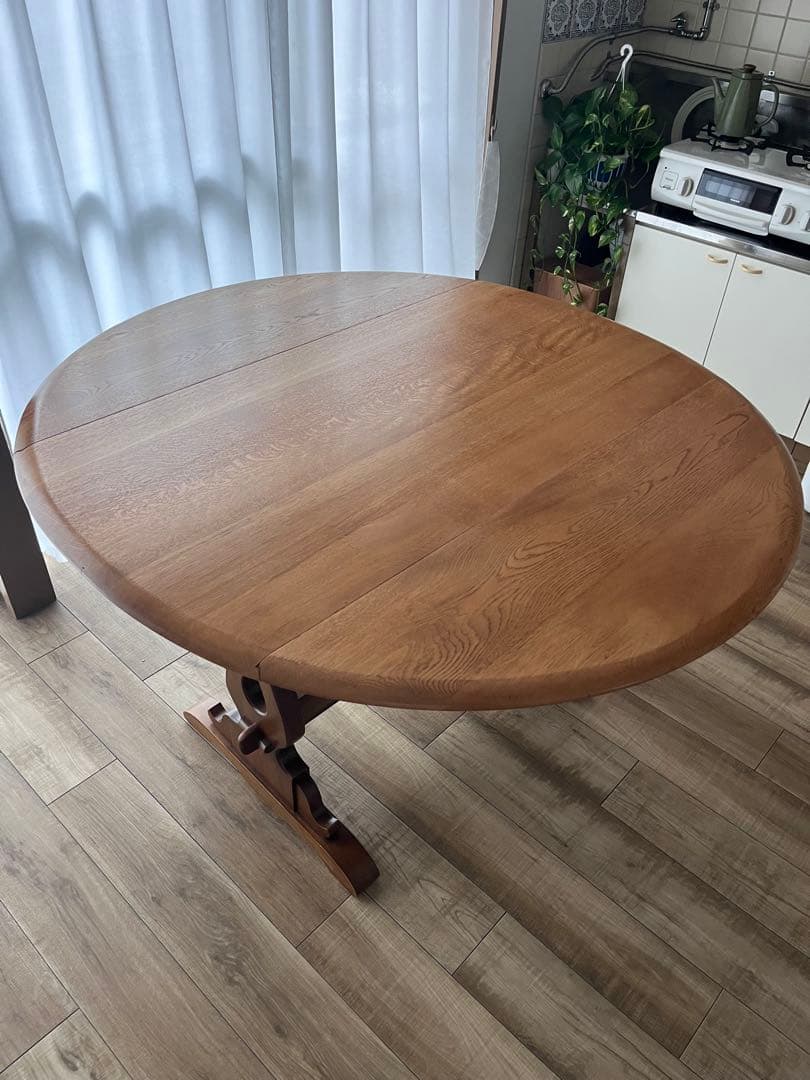 ERCOL アーコール ヴィンテージ ドロップリーフ テーブル バイカラー 英国