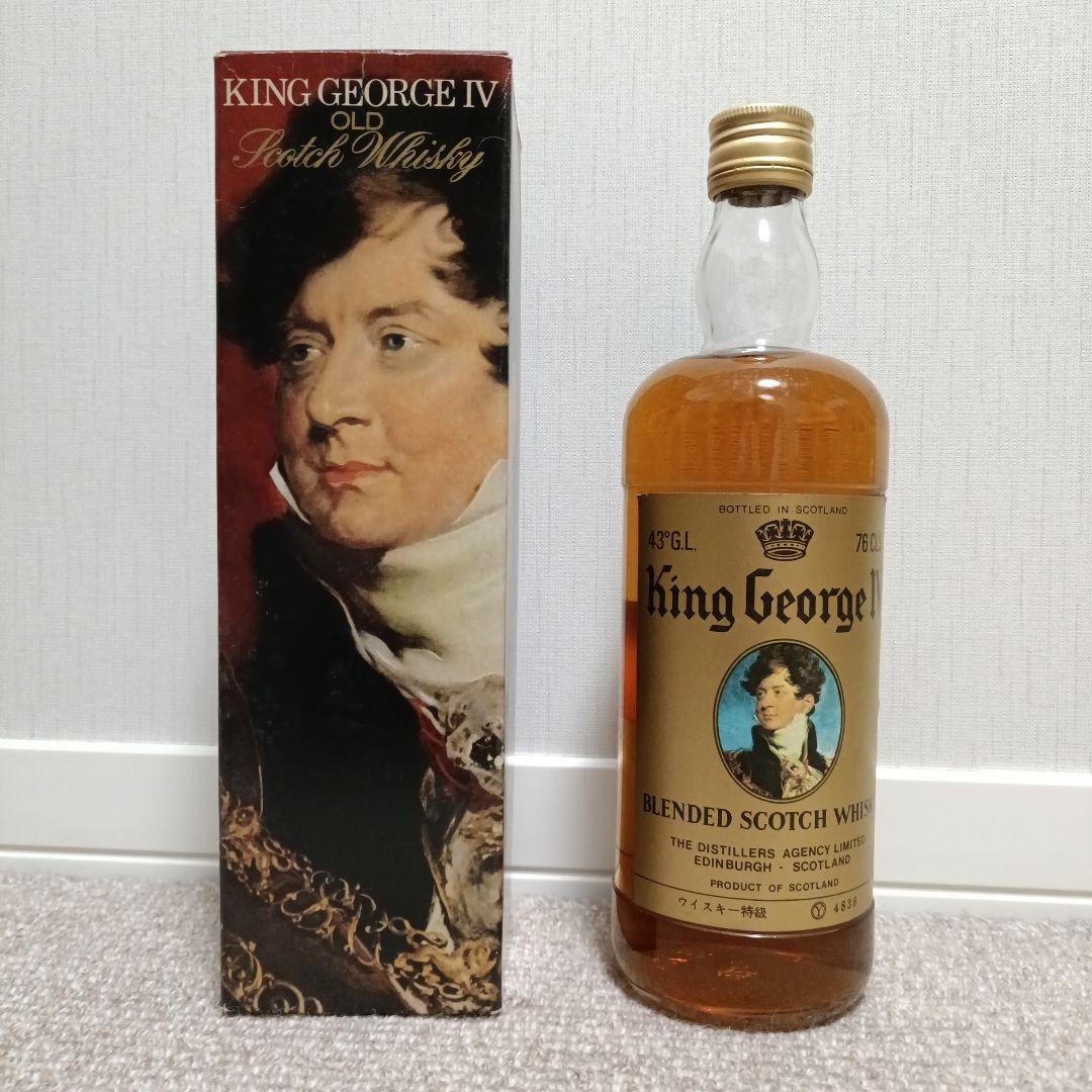 未開封】キングジョージ四世 スコッチウイスキー 760ml 43% - メルカリ
