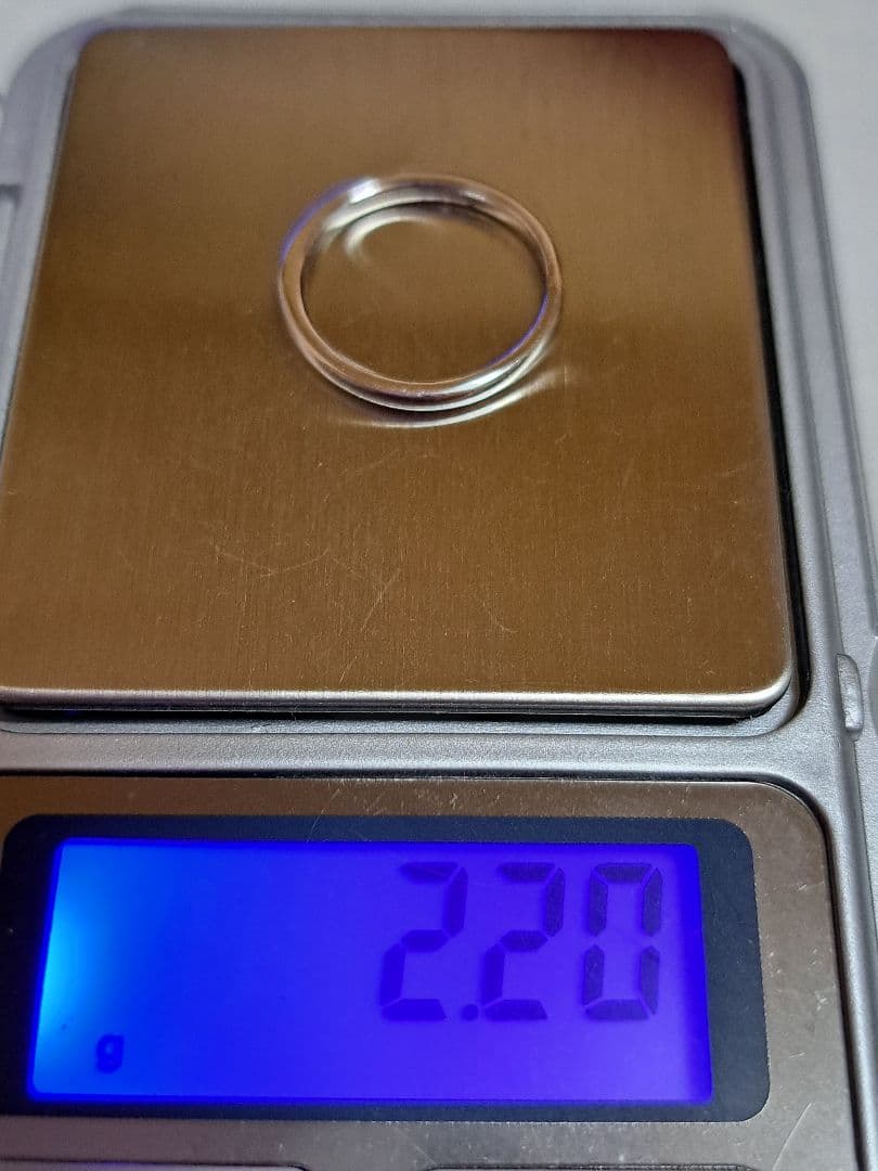 4℃ リング 10号 K18WG