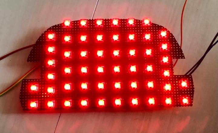 ゼファーχ ゼファー400 流星テール 流れるLEDテール ワンオフ