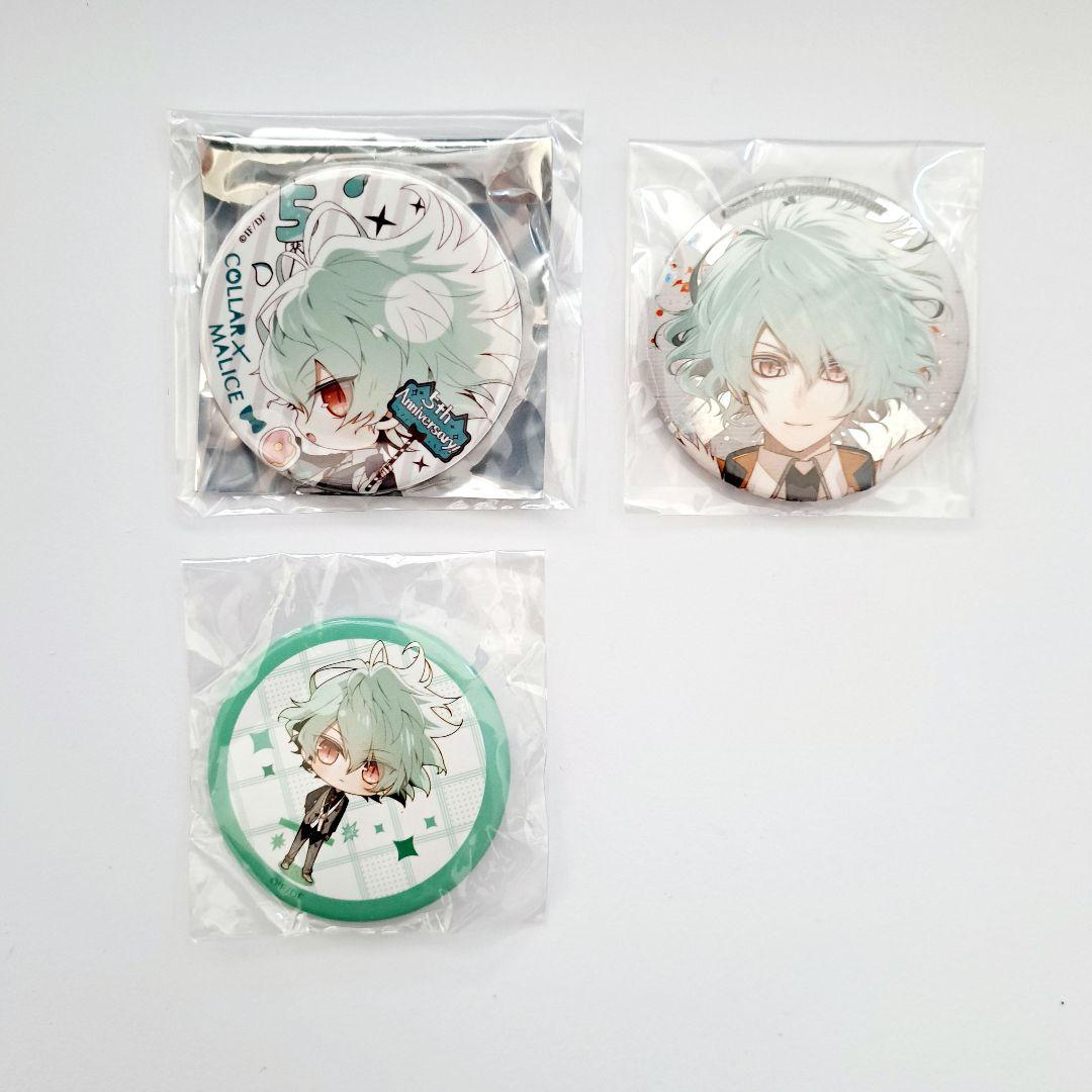 Collar×Malice カラマリ 笹塚 尊 キラキラ缶バッジ 5周年 - メルカリ
