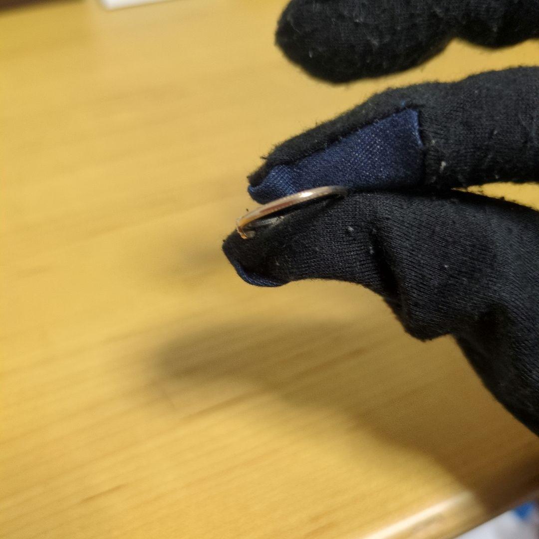 agete 18K ダイヤモンドリングと10K ダイヤモンドリング 7号