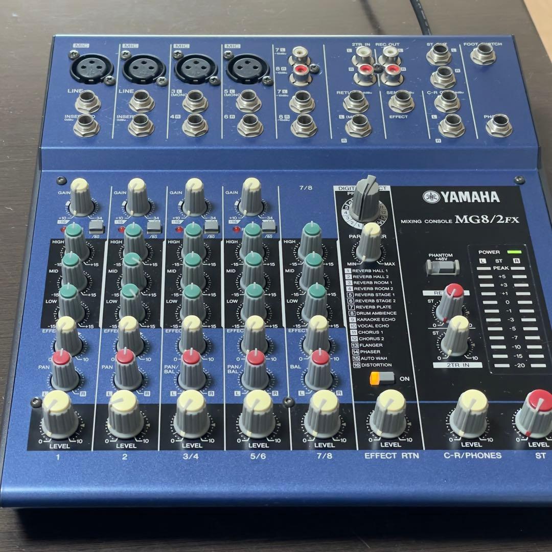 YAMAHA MG8/2FX アナログミキサー