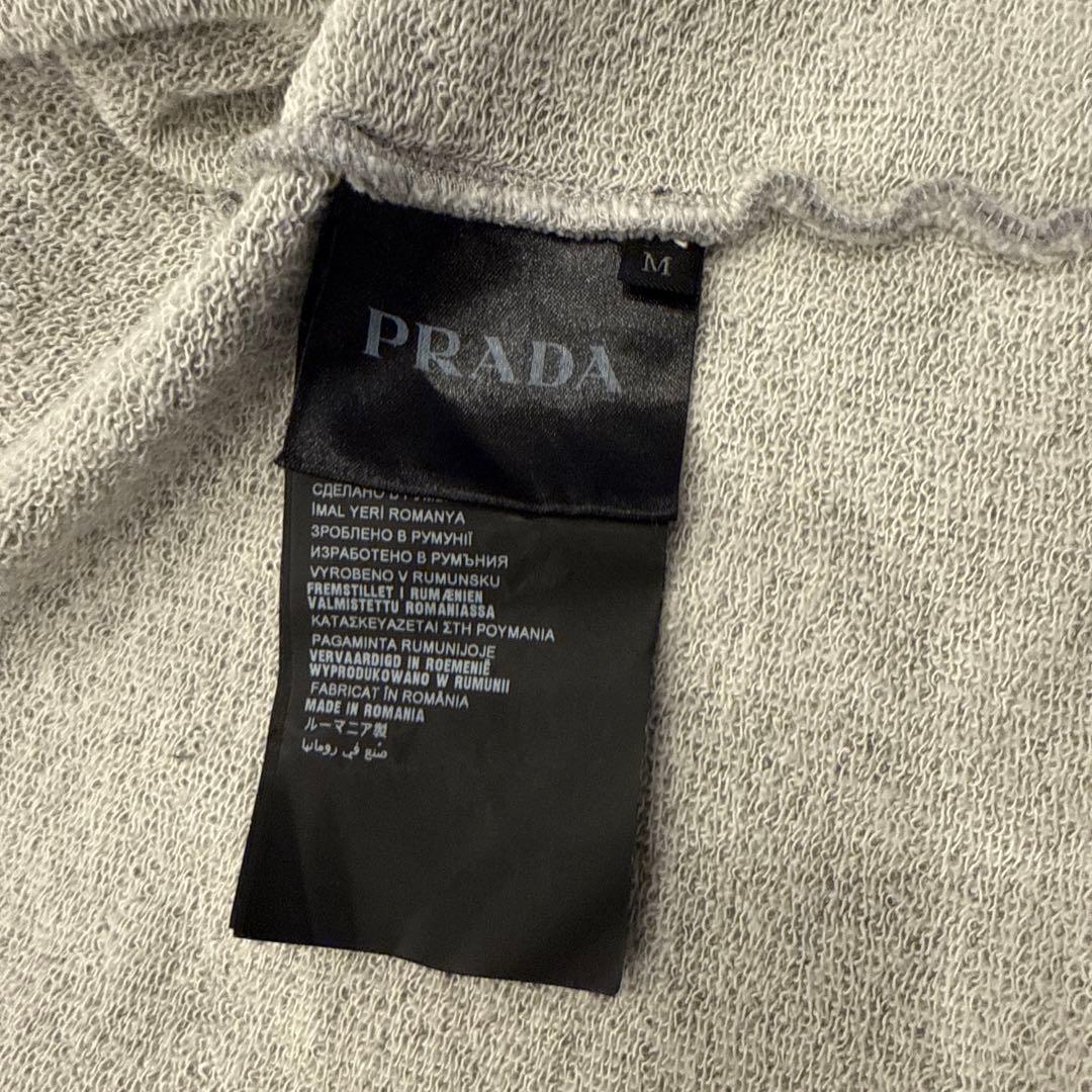 PRADASPORTSグレー フルジップパーカー　プラダスポーツ