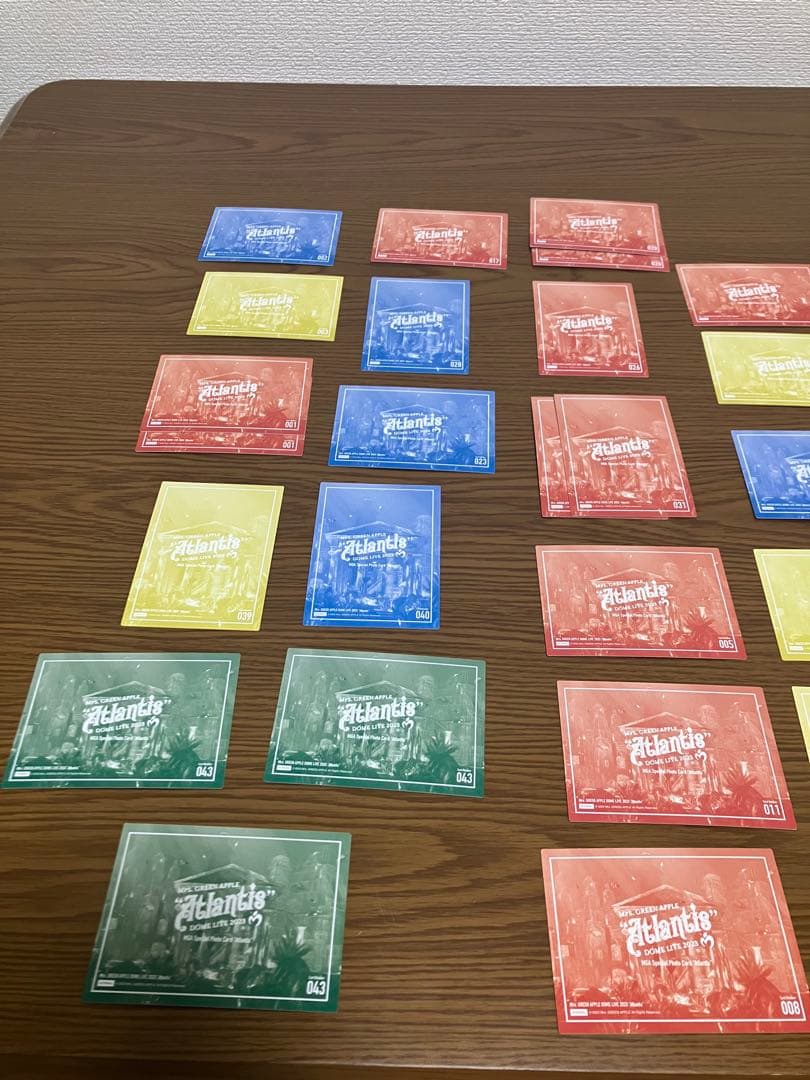 ミセスグリーンアップル 2023 Atlantis フォトカ 完全フルコンプ Mrs