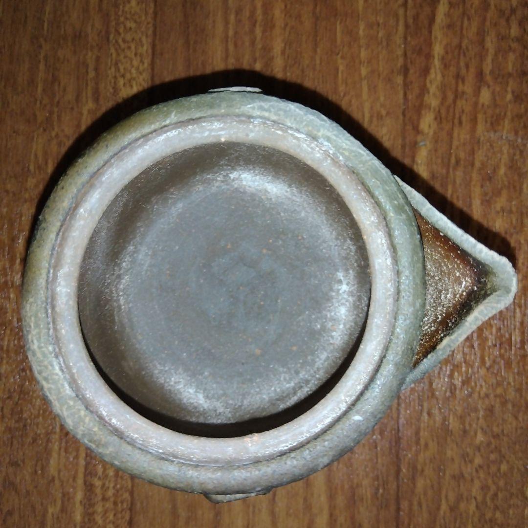 宝瓶 備前陶苑 陶器製 松の実 急須 木箱付き 共箱