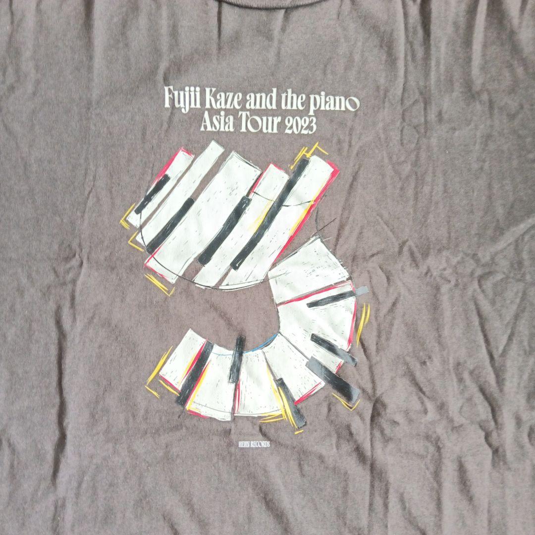 藤井風 アジアツアーTシャツ Fujii kaze and the piano Fujii Kaze and