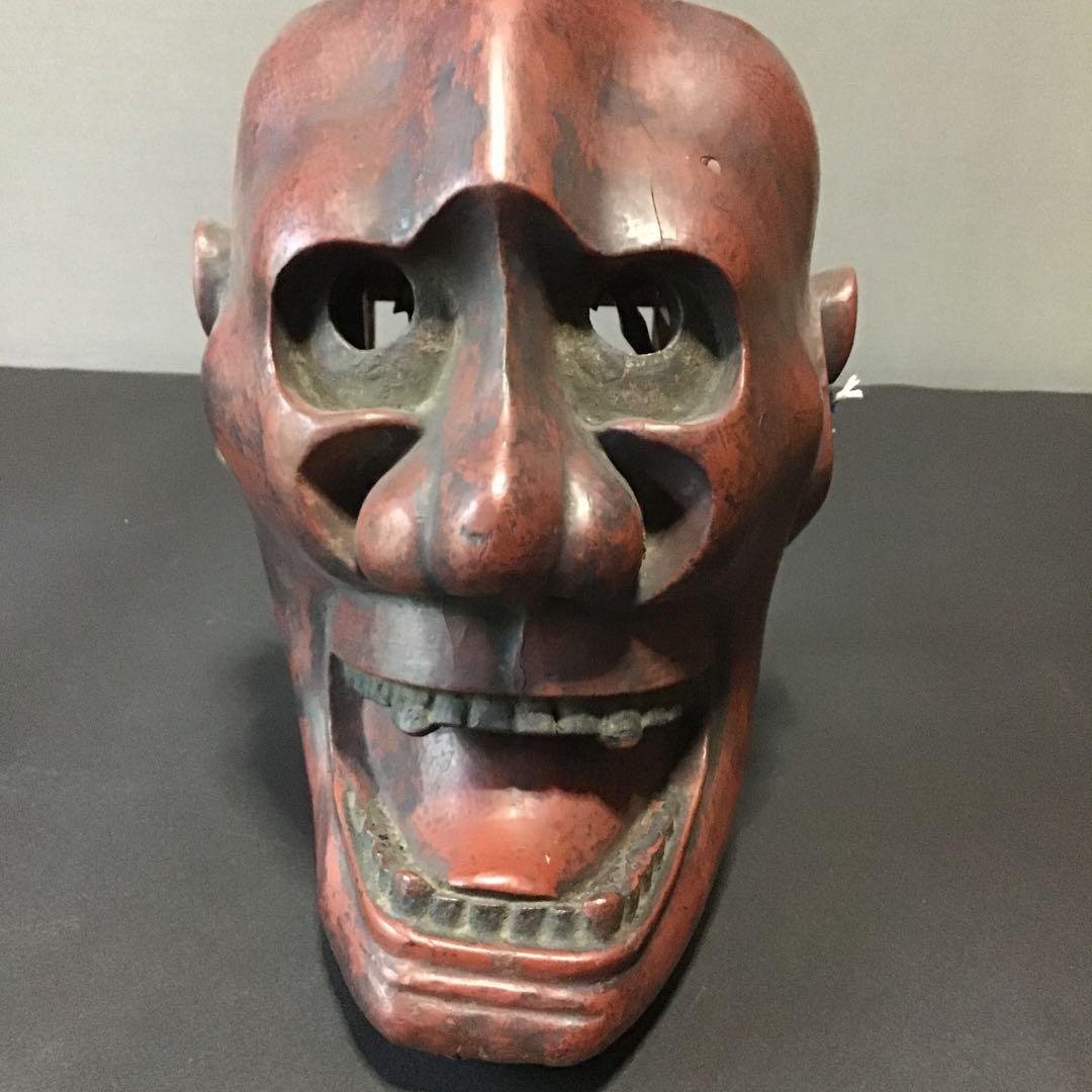 鬼面　夜叉　浄瑠璃　猿楽能　田楽能　室町時代〜江戸時代初期 鬼面 夜叉 浄瑠璃 猿楽能 田楽能 室町時代〜江戸時代初期 鬼面夜叉浄瑠璃