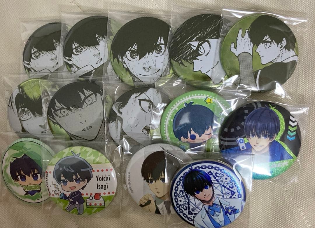 ブルーロック 潔世一 缶バッジ アニーク AGF Anique ブルーロック 潔世