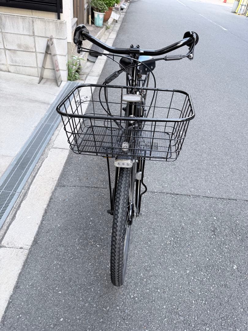 大阪府　ブリヂストン　電動アシスト自転車 ブラック