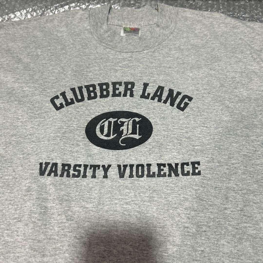 CLUBBER LANG Tシャツ XL ハードコア nyhc beatdown