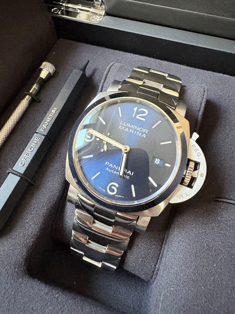 パネライ ルミノール マリーナ スペッチオ ブルー PAM01316 44mm