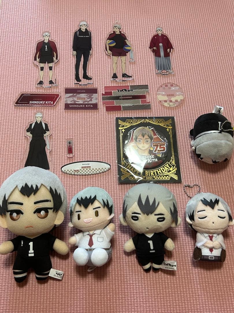 ハイキュー グッズ まとめ売り 缶バッジ アクスタ ぬいぐるみ など