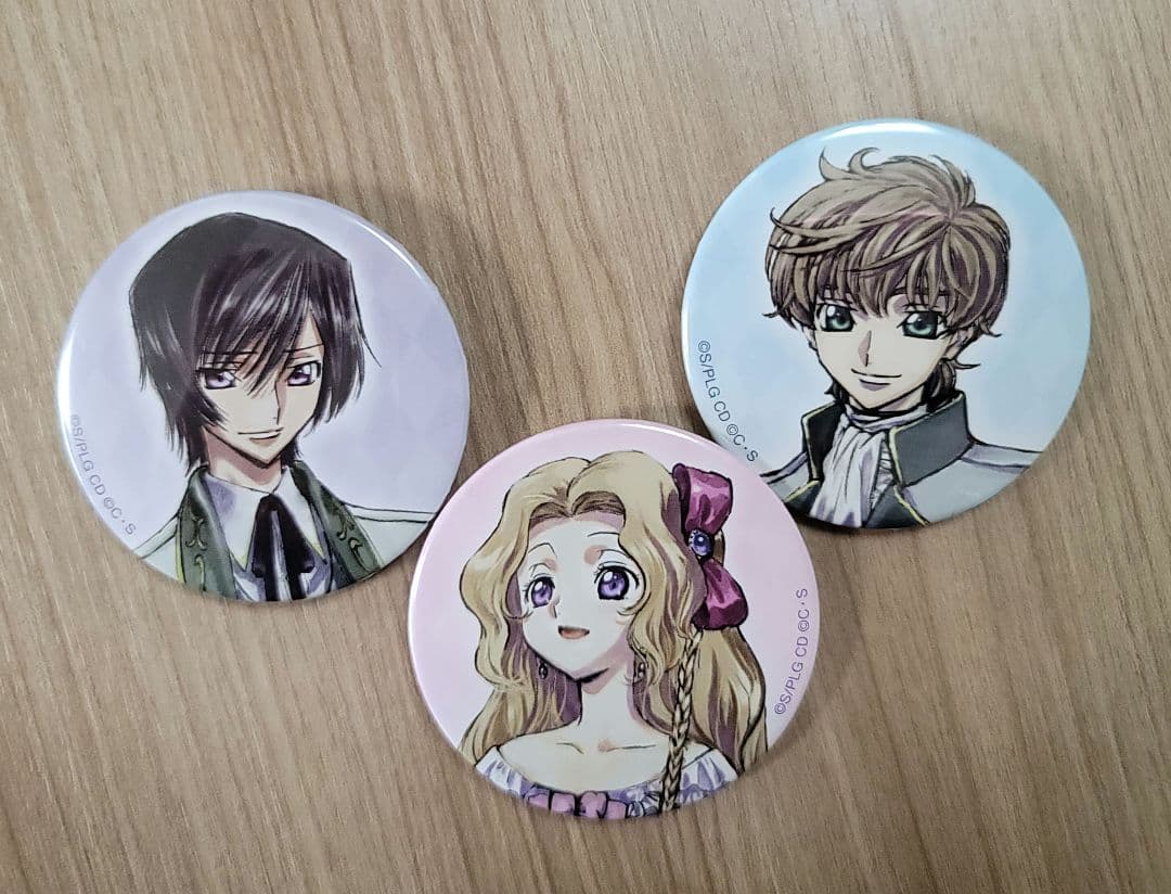 値下げ】コードギアス 反逆のルルーシュ オーケストラ 缶バッジ スザク