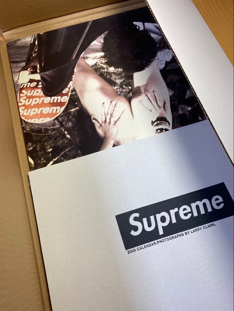 SUPREME×Larry Clark 2005フォトカレンダー希少レア 初期 - メルカリ