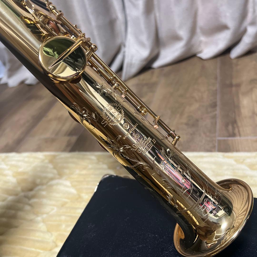 セルマー ソプラノサックス SA-80ⅡJubilee GL W/E 彫刻有